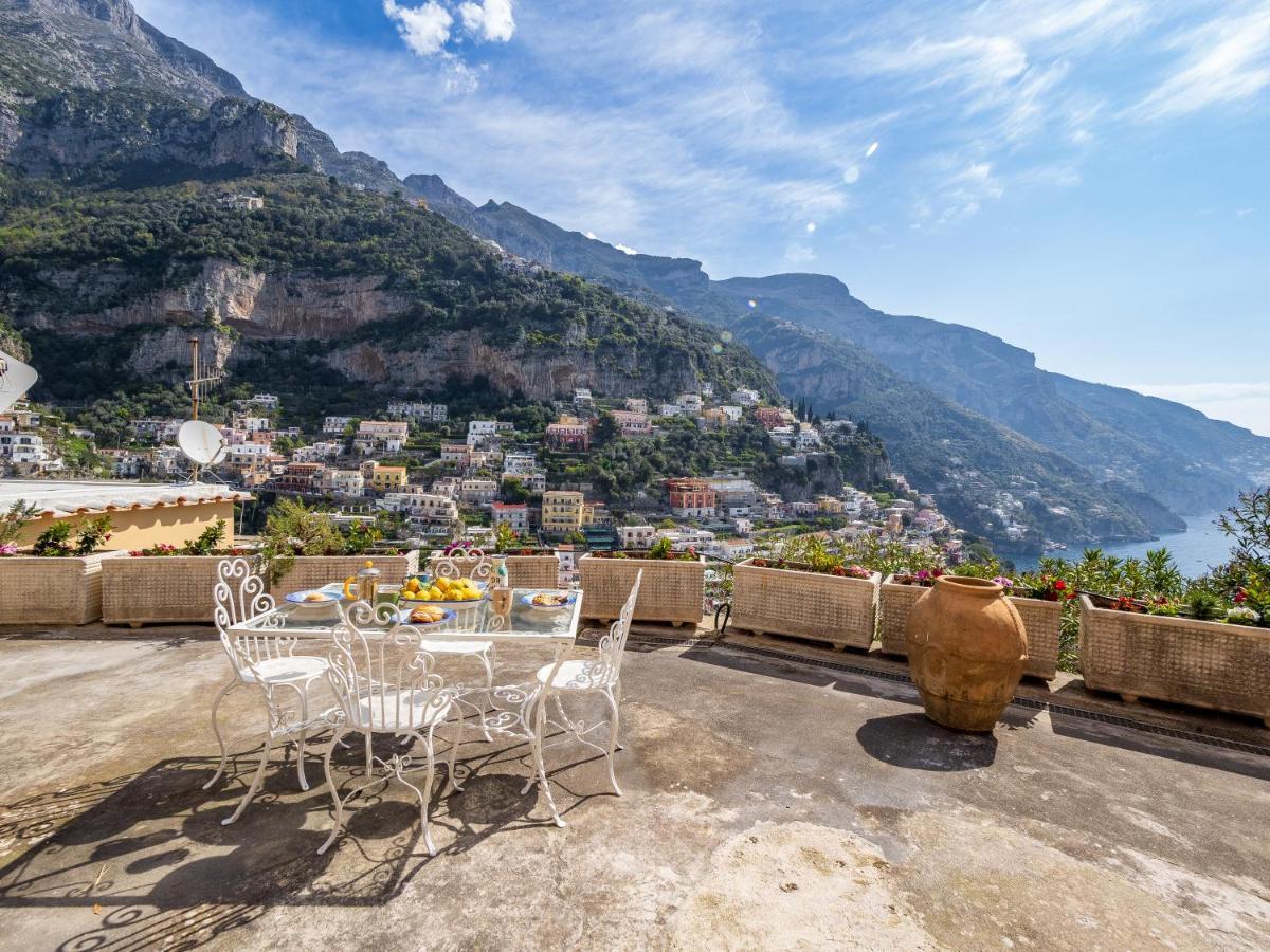 Rosa House - Breathtaking View Of The Amalfi Coast Villa Positano Eksteriør billede