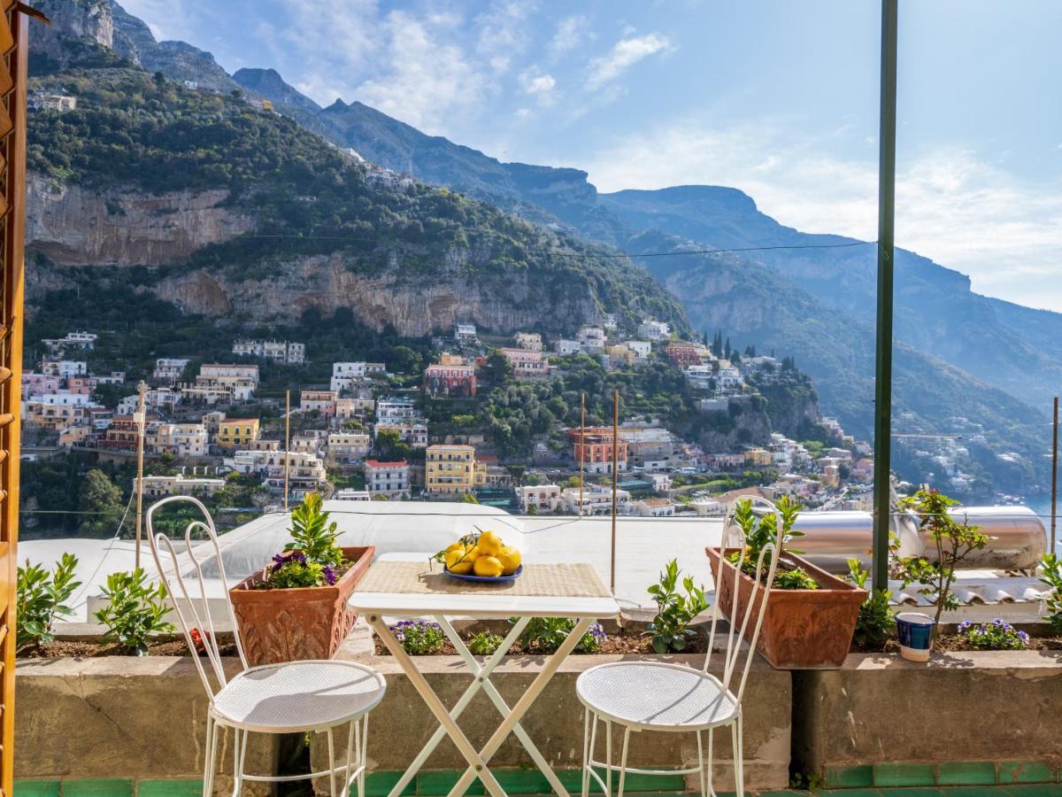 Rosa House - Breathtaking View Of The Amalfi Coast Villa Positano Eksteriør billede