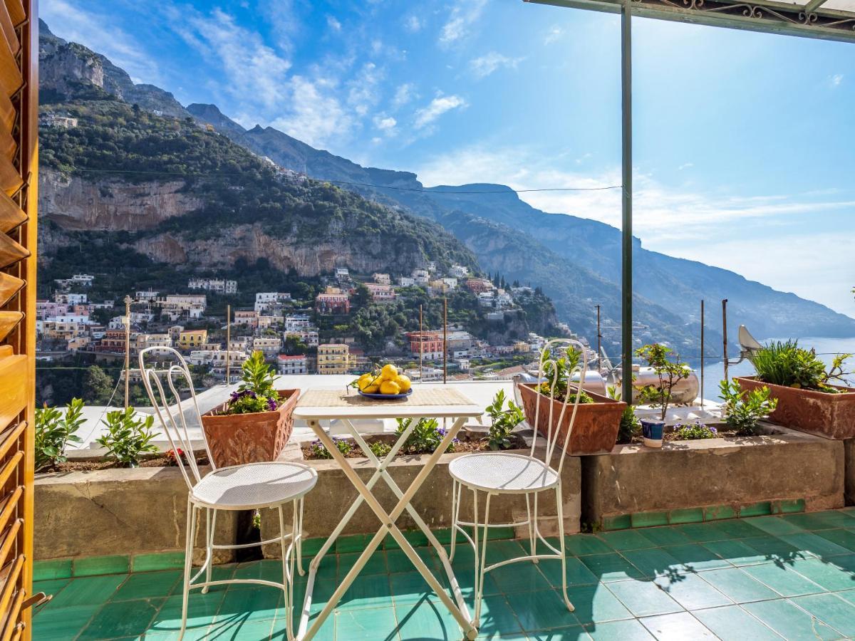 Rosa House - Breathtaking View Of The Amalfi Coast Villa Positano Eksteriør billede