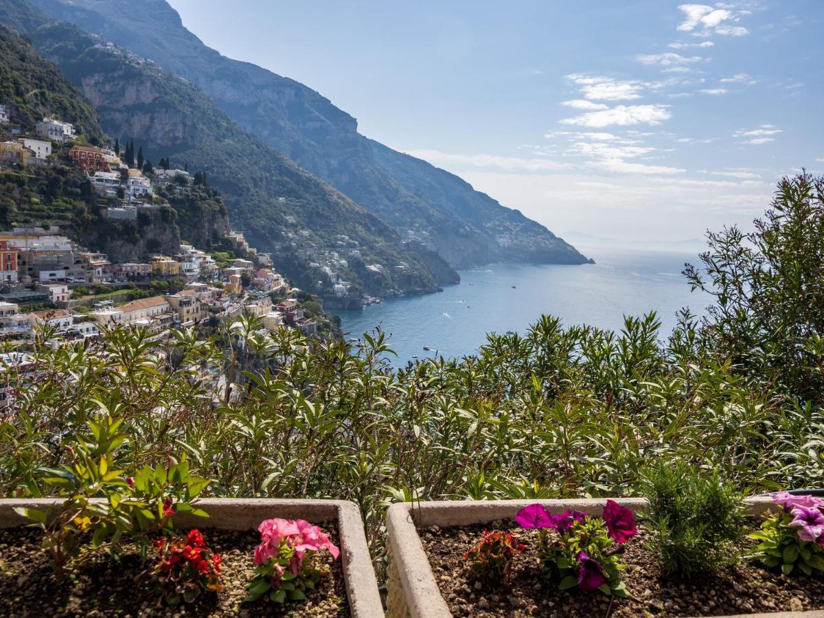 Rosa House - Breathtaking View Of The Amalfi Coast Villa Positano Eksteriør billede