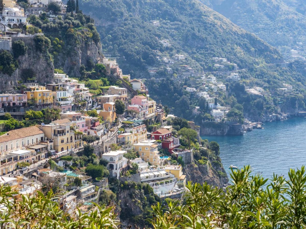 Rosa House - Breathtaking View Of The Amalfi Coast Villa Positano Eksteriør billede
