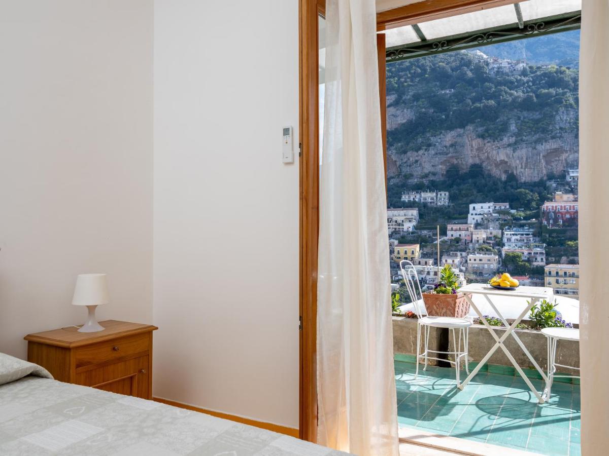 Rosa House - Breathtaking View Of The Amalfi Coast Villa Positano Eksteriør billede
