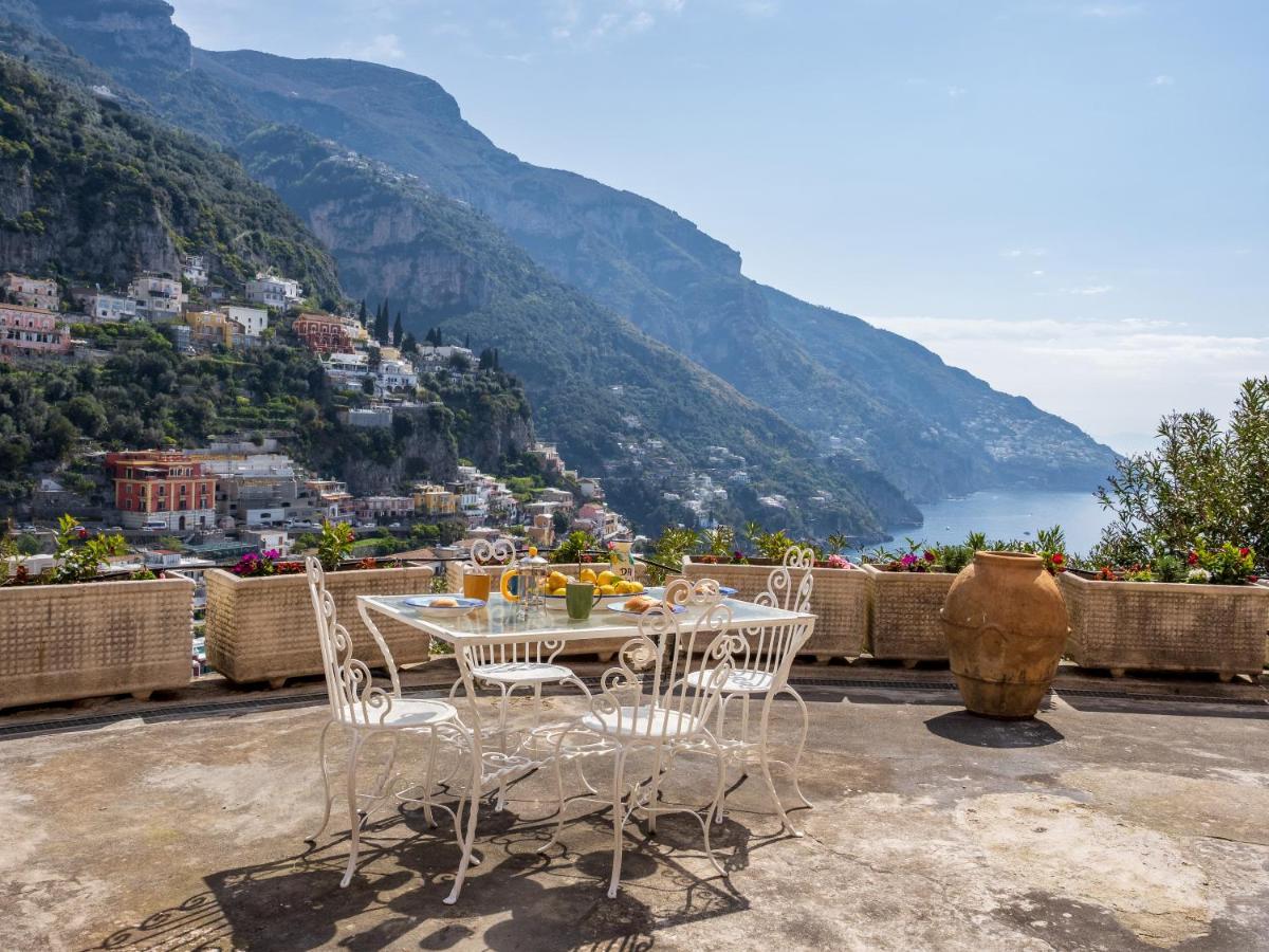 Rosa House - Breathtaking View Of The Amalfi Coast Villa Positano Eksteriør billede