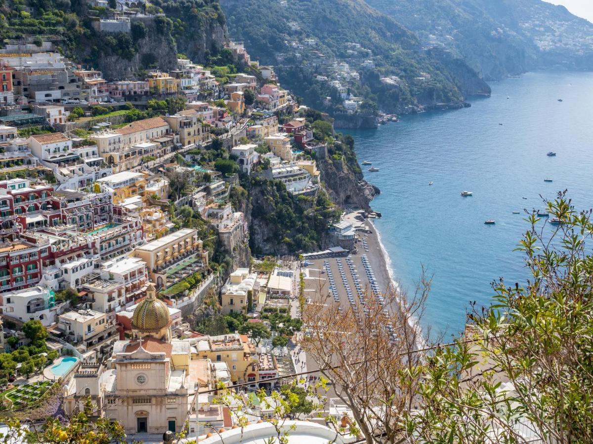 Rosa House - Breathtaking View Of The Amalfi Coast Villa Positano Eksteriør billede