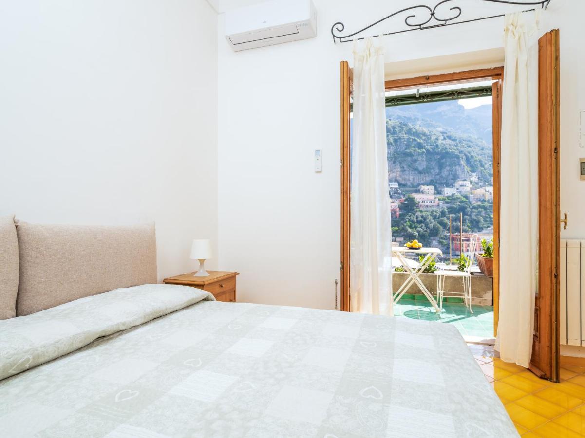 Rosa House - Breathtaking View Of The Amalfi Coast Villa Positano Eksteriør billede