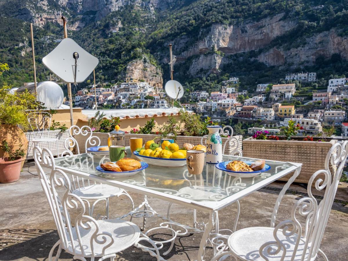 Rosa House - Breathtaking View Of The Amalfi Coast Villa Positano Eksteriør billede
